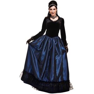 Jerry Beck Gothic Victorian Princess With Hoop Skirt NWT-Size XL